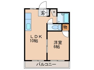 権藤ビルの物件間取画像